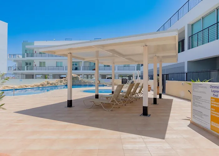 Stylish One-bedroom Sea Retreat Apartmán Paralimni