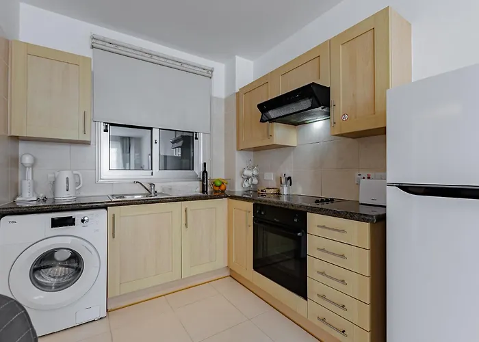 Stylish One-bedroom Sea Retreat Apartmán Paralimni